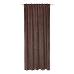 FERTIGVORHANG blickdicht  - Braun, Basics, Textil (140/245cm) - Esposa