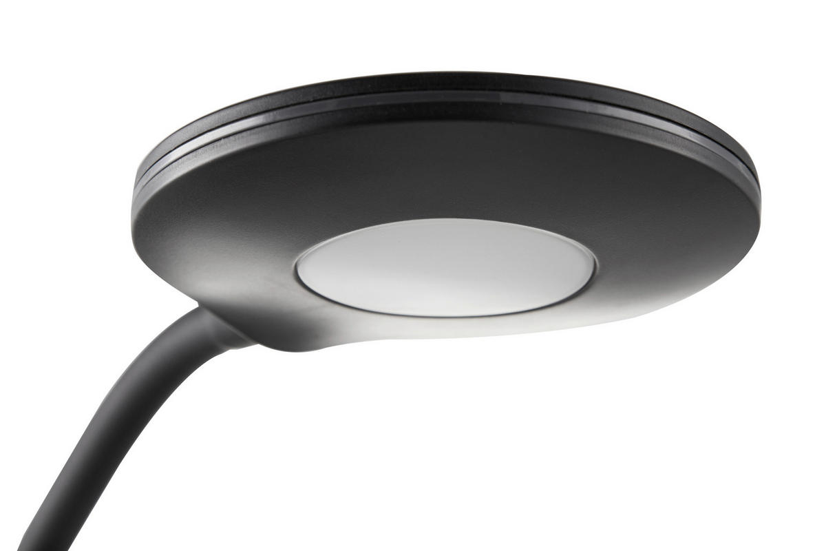LED-TISCHLEUCHTE 18/13,2/35 cm   - Schwarz, Basics, Kunststoff (18/13,2/35cm) - Novel