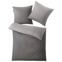 WENDEBETTWÄSCHE Linda Makosatin 135/200 cm  - Grau, KONVENTIONELL, Textil (135/200cm) - Kleine Wolke