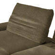 ECKSOFA  in Bouclé Khaki  170-195/280 cm  - Khaki/Schwarz, Design, Textil/Metall (170-195/280cm) - Dieter Knoll