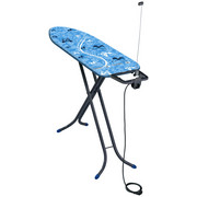 BÜGELBRETT - Blau, Basics, Textil (41,5/9/154cm) - Leifheit