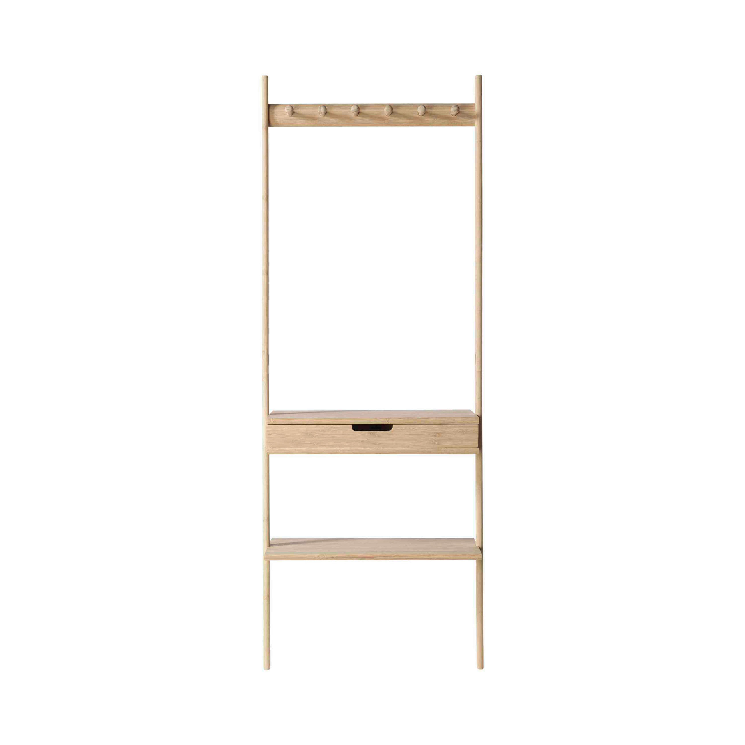 GARDEROBENPANEEL  in 70/180/35 cm  - Naturfarben, Design, Holz (70/180/35cm) - MID.YOU
