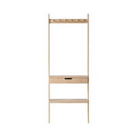 GARDEROBENPANEEL  in 70/180/35 cm  - Naturfarben, Design, Holz (70/180/35cm) - MID.YOU