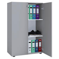 AKTENSCHRANK Grau  - Grau, Basics, Holzwerkstoff (70/110/39cm) - P & B