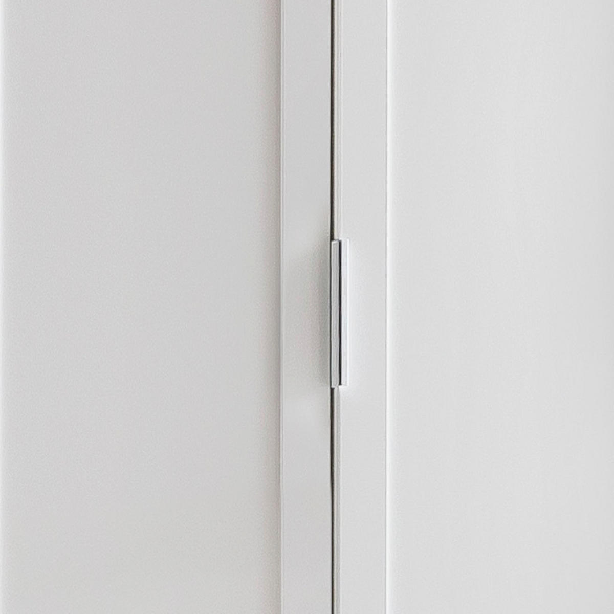 DREHTÜRENSCHRANK in  - Silberfarben, Konventionell, Holzwerkstoff (135/210/58cm) - MID.YOU