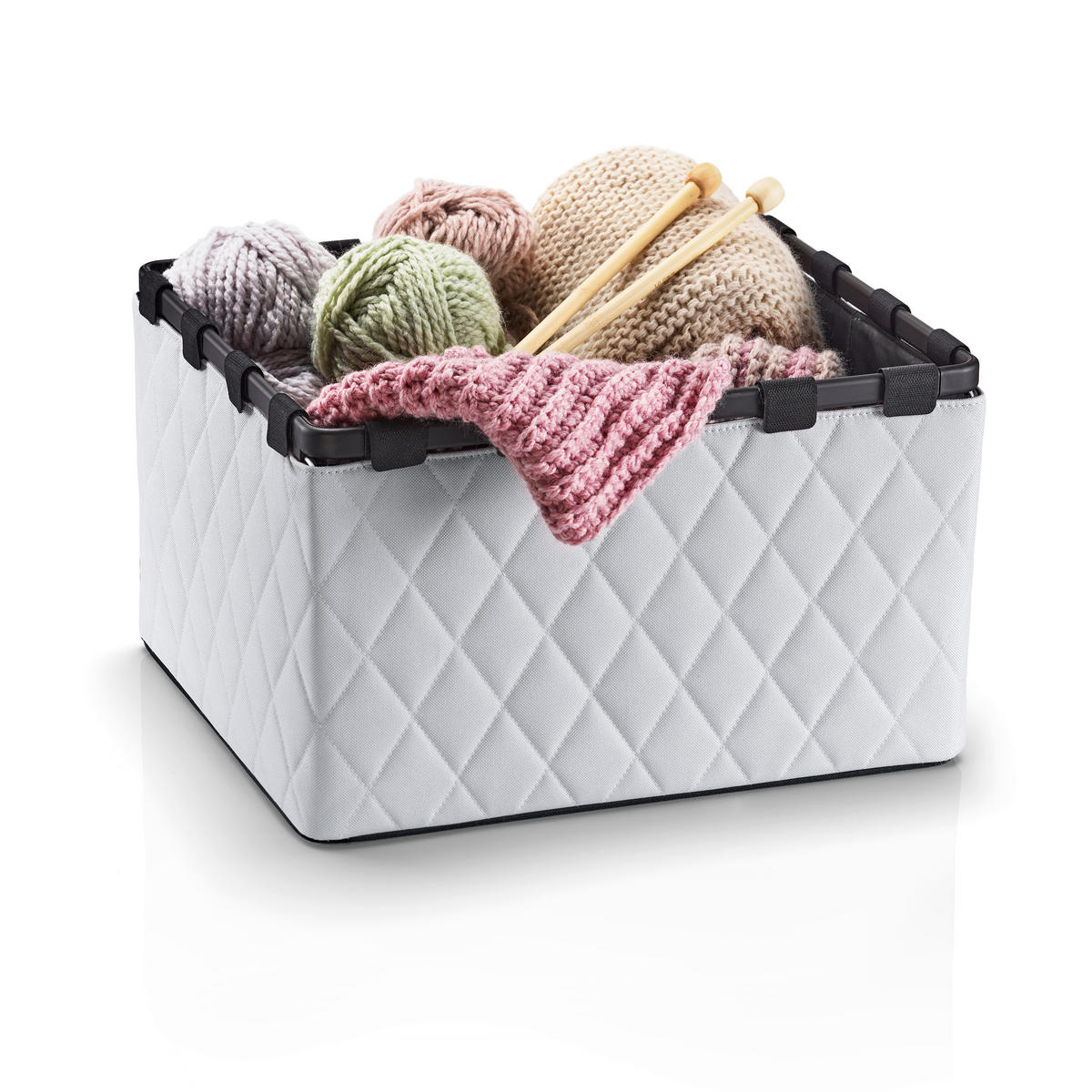 KORB  - Grau, Basics, Kunststoff (38/23/33cm) - Reisenthel