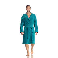 BADEMANTEL Texas L Unisex  - Türkis, Basics, Textil (Lnull) - Vossen