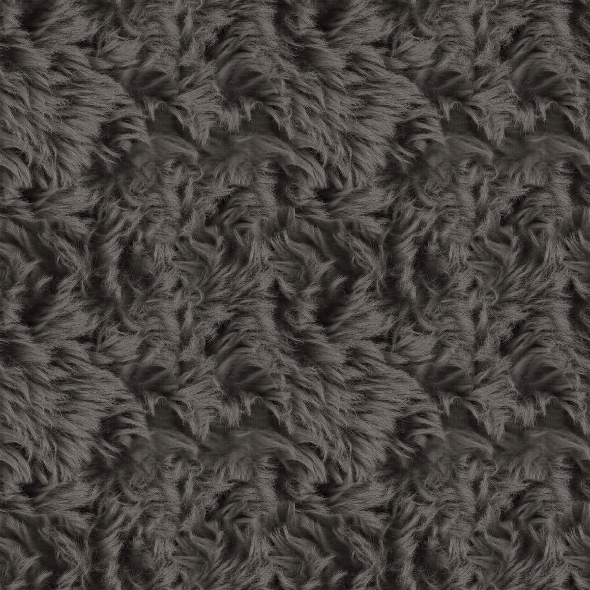 ARMLEHNSTUHL  in Eisen Hochflor Echtleder pigmentiert  - Anthrazit/Schwarz, Design, Leder/Holz (59,5/83,5/63,5cm) - Emilio Belluti