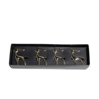SERVIETTENHALTER   - Nickelfarben, LIFESTYLE, Metall (7/4cm) - X-Mas