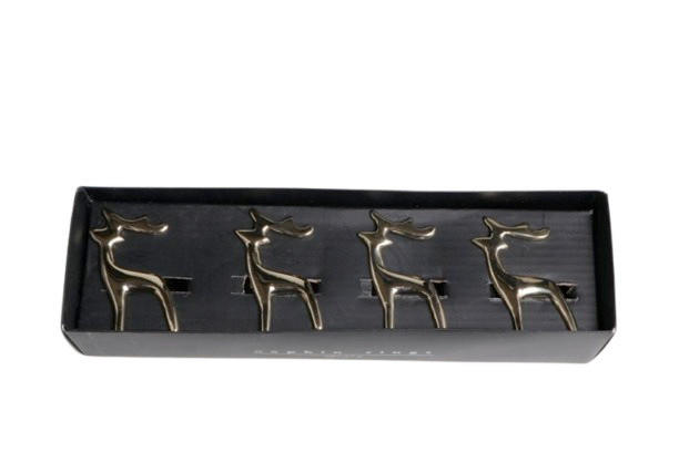 X-Mas Serviettenhalter Nickel 4 cm