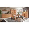 SIDEBOARD in 190/86/45 cm - Edelstahlfarben/Kernbuche, Natur, Holz/Holzwerkstoff (190/86/45cm) - Carryhome