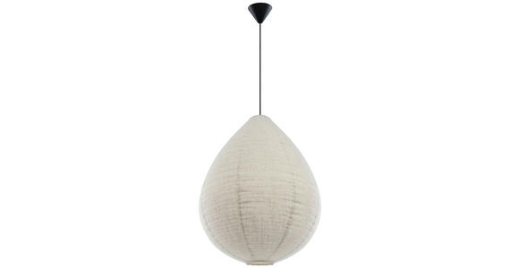 HÄNGELEUCHTE 50/120 cm  - Beige, Trend, Kunststoff/Textil (50/120cm) - Novel