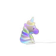 LED-DEKOLEUCHTE Unicorn 30,5/39,5 cm  - Weiß, LIFESTYLE, Kunststoff/Metall (30,5/39,5cm) - Novel
