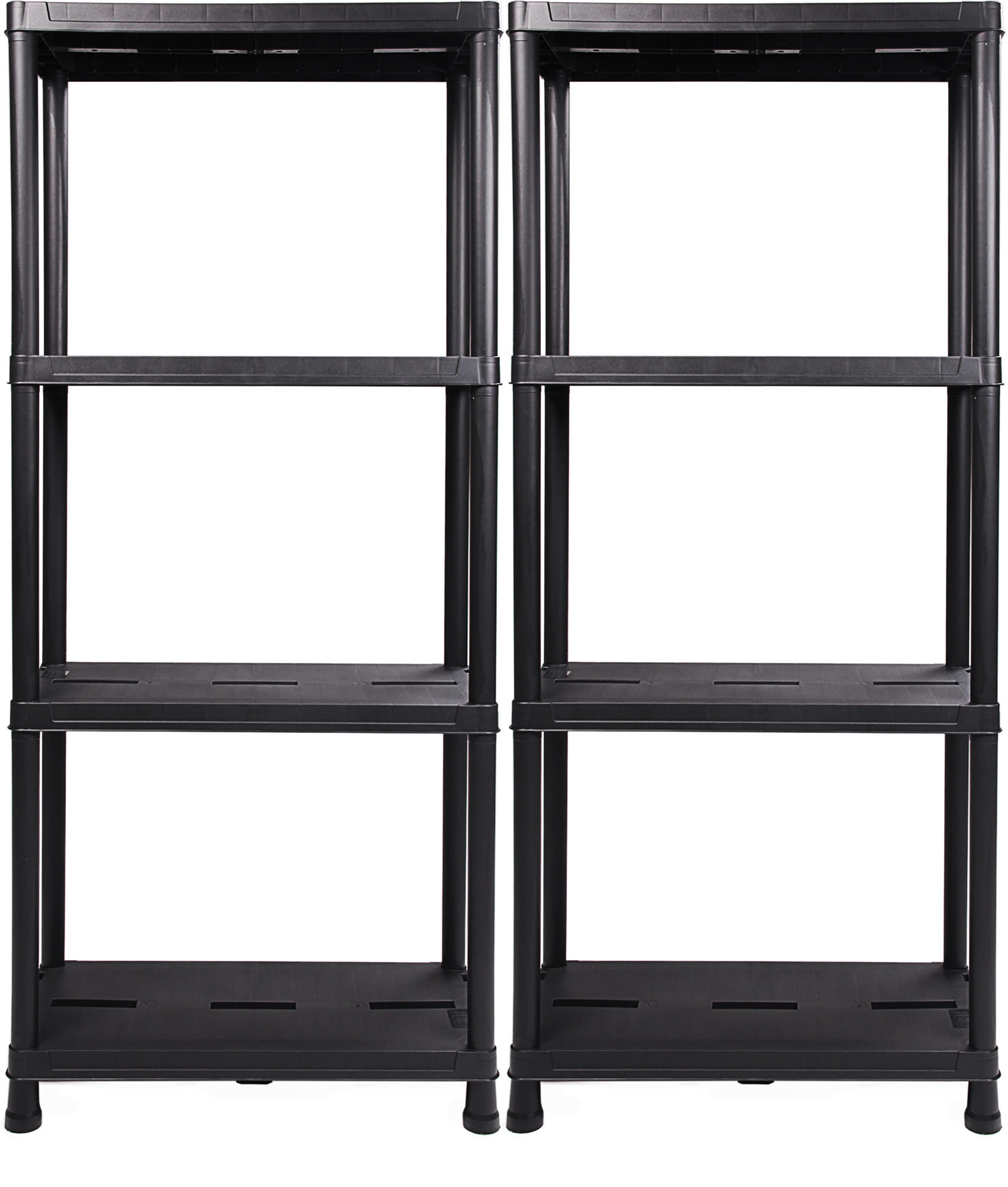 REGALSYSTEM 60/138/30 cm  - Anthrazit, Basics, Kunststoff (60/138/30cm)