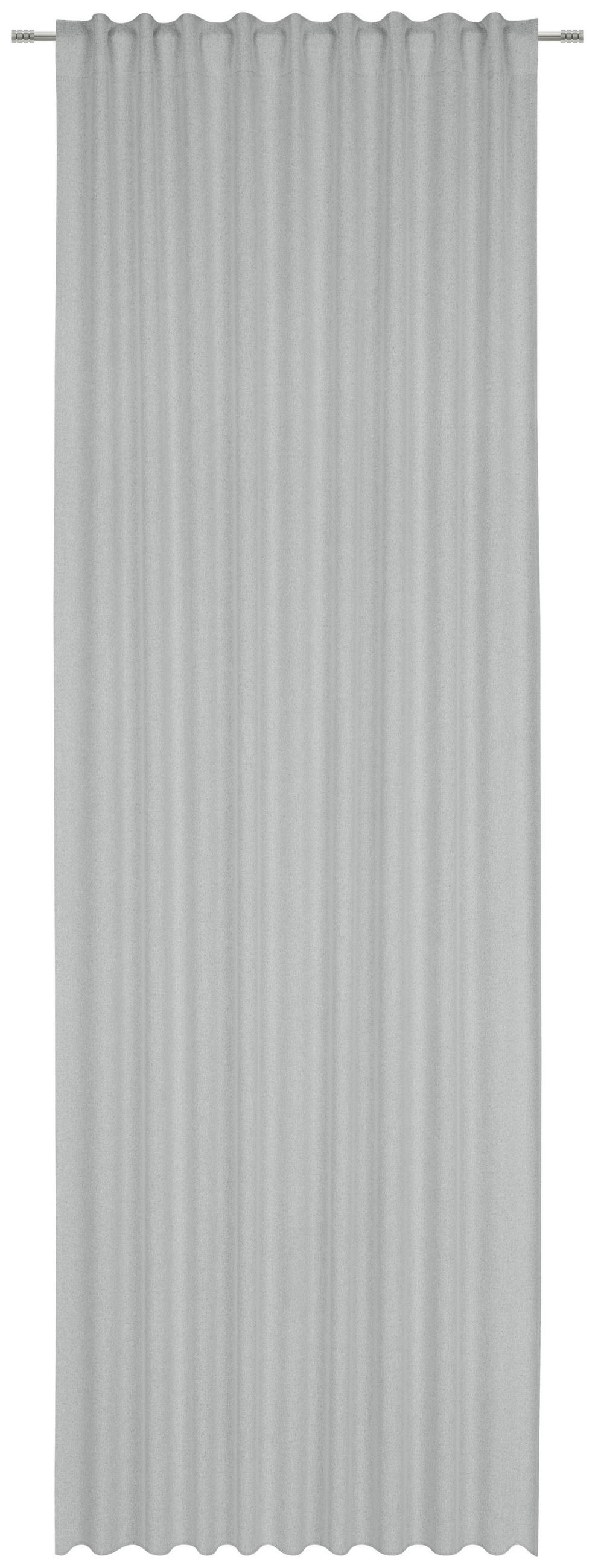 HOTOVÝ ZÁVES, black-out (neprepúšťa svetlo), 135/300 cm - šalviovozelená, Konventionell, textil (135/300cm) - Esposa