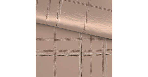 BETTWÄSCHE CUBY Satin 160/210 cm  - Taupe, KONVENTIONELL, Textil (160/210cm) - Esposa