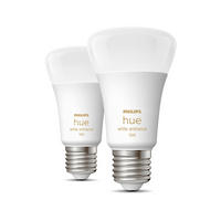 HUE WHITE AMBIANCE   E27 8 W  - Weiss, Basics, Kunststoff (6,1/11cm) - Philips HUE