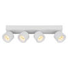 LED REFLEKTOR RAE  - bijela/prozirno, Design, metal/plastika (45,5/7,2/12cm) - Globo