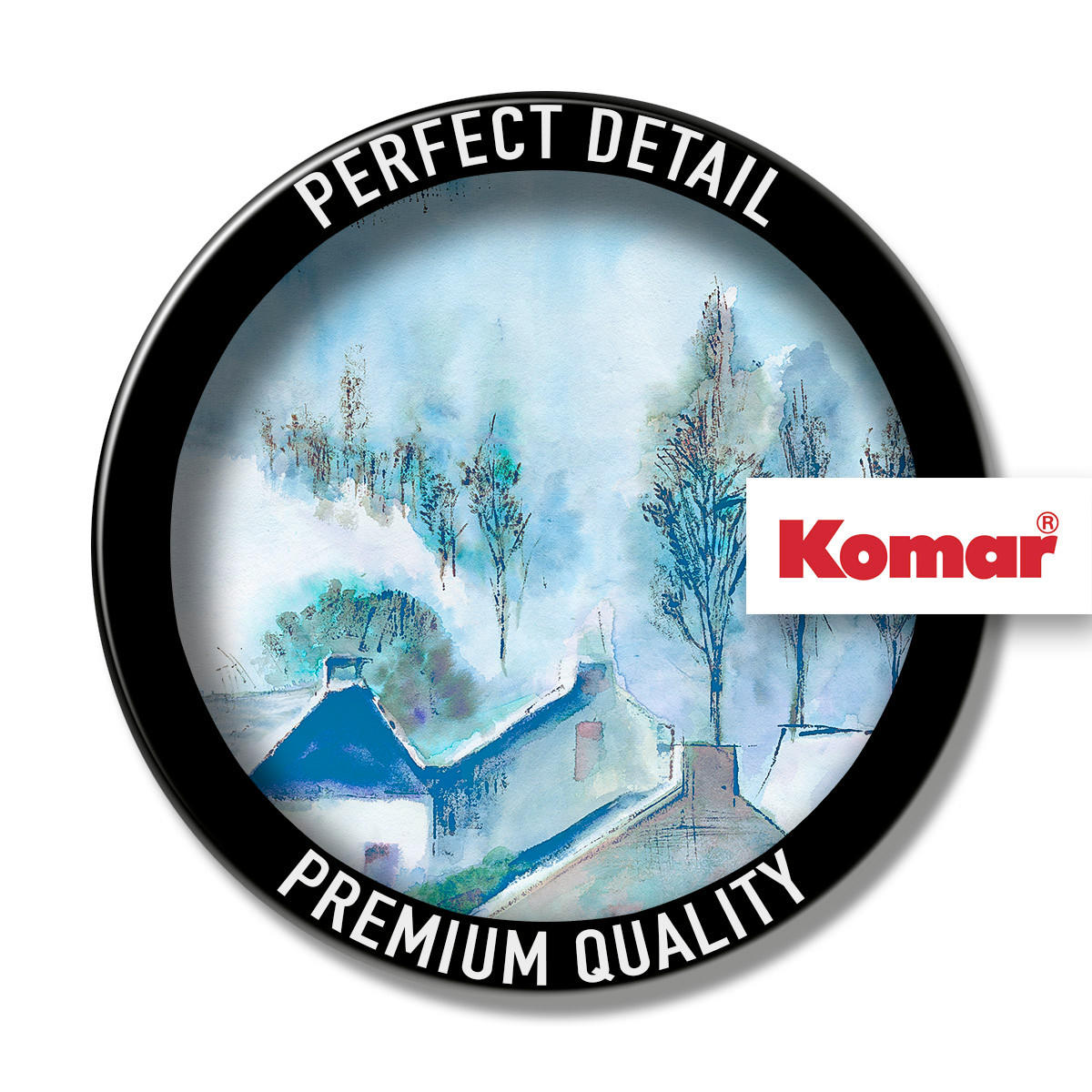 NON WOVEN-TAPET 200/250 cm  - vit/grön, Basics (200/250cm) - Komar