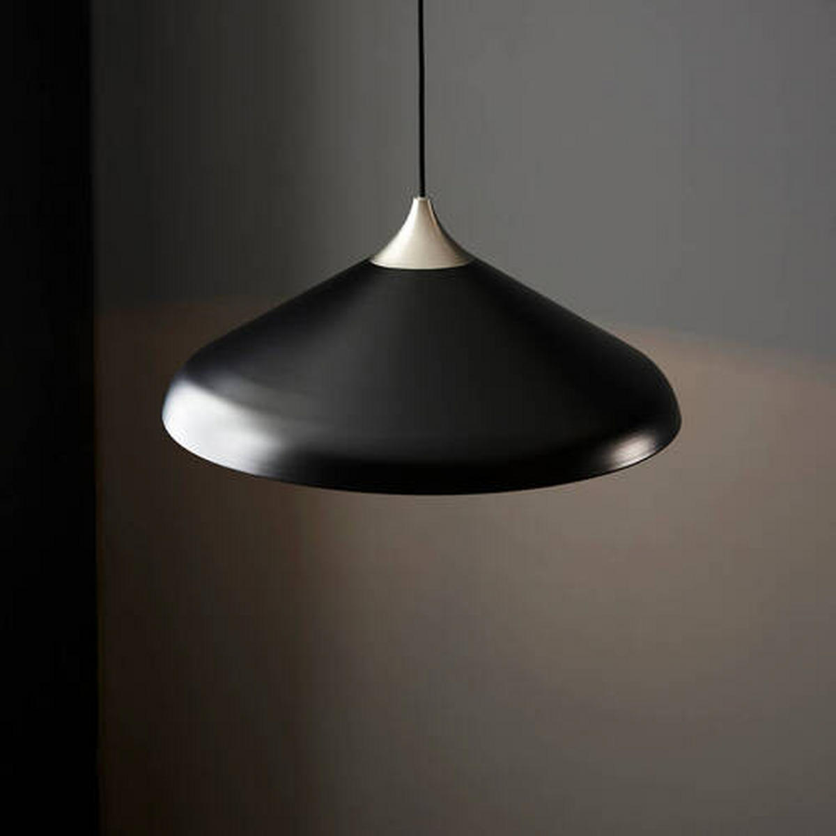 HÄNGELEUCHTE Endon Glo 50/176.5 cm   - Schwarz/Weiß, KONVENTIONELL, Metall (50/176.5cm) - ENDON