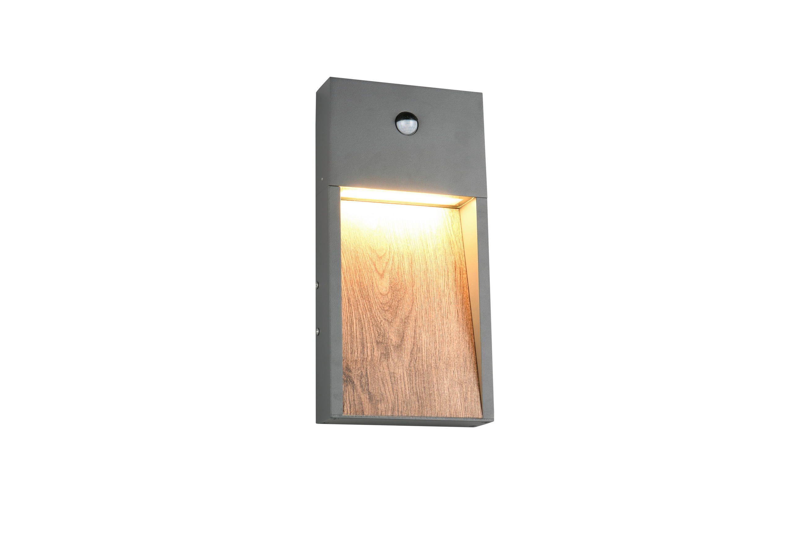 APLICĂ DE EXTERIOR - antracit/culoare natur, Basics, metal (33/16,5/4,5cm)