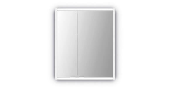 SPIEGELSCHRANK 60/71,4/15,2 cm  - Chromfarben/Silberfarben, KONVENTIONELL, Glas/Holz (60/71,4/15,2cm) - Xora