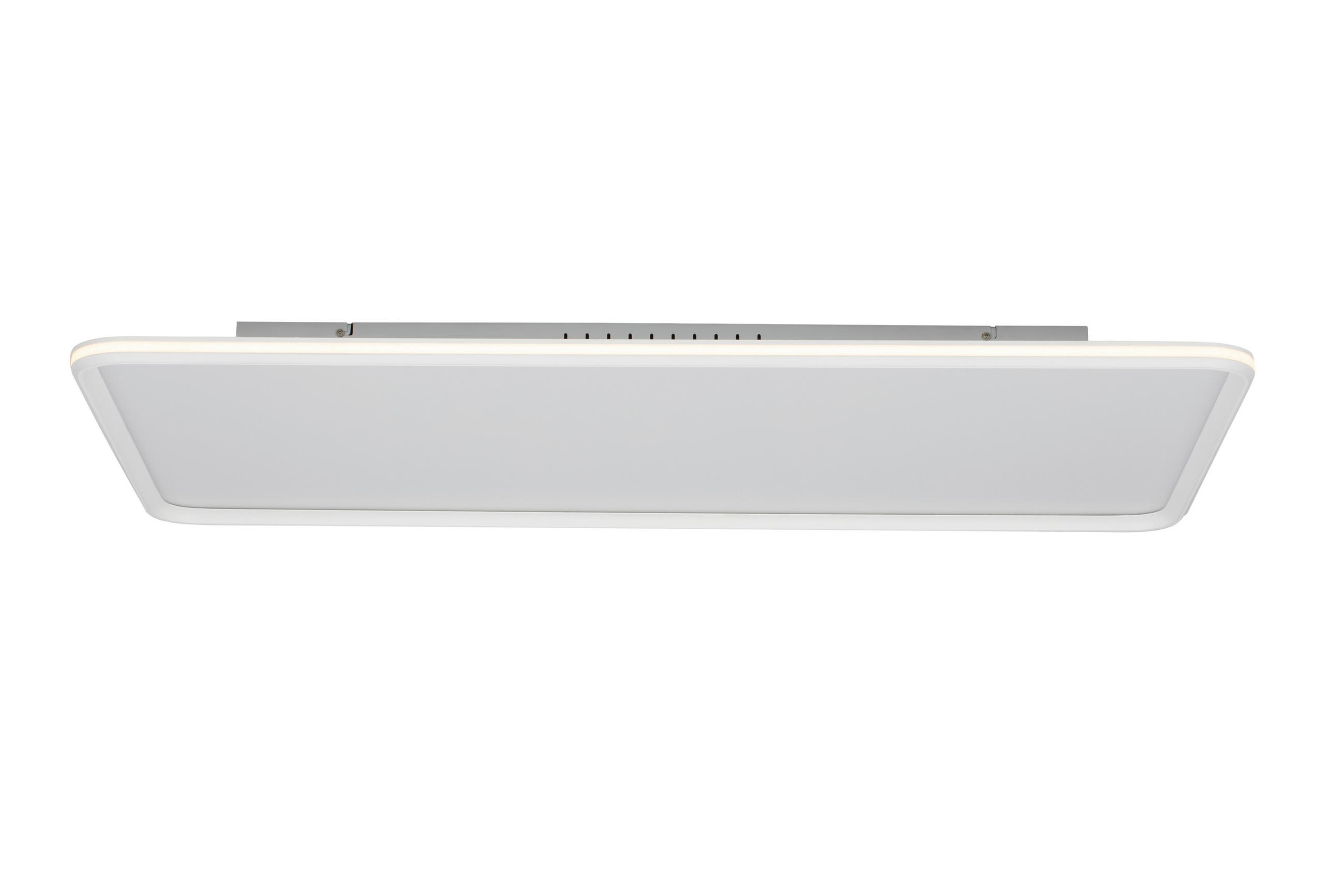LED-DECKENLEUCHTE Bosona 110/60/7 cm  - Weiß, Basics, Kunststoff/Metall (110/60/7cm) - Novel