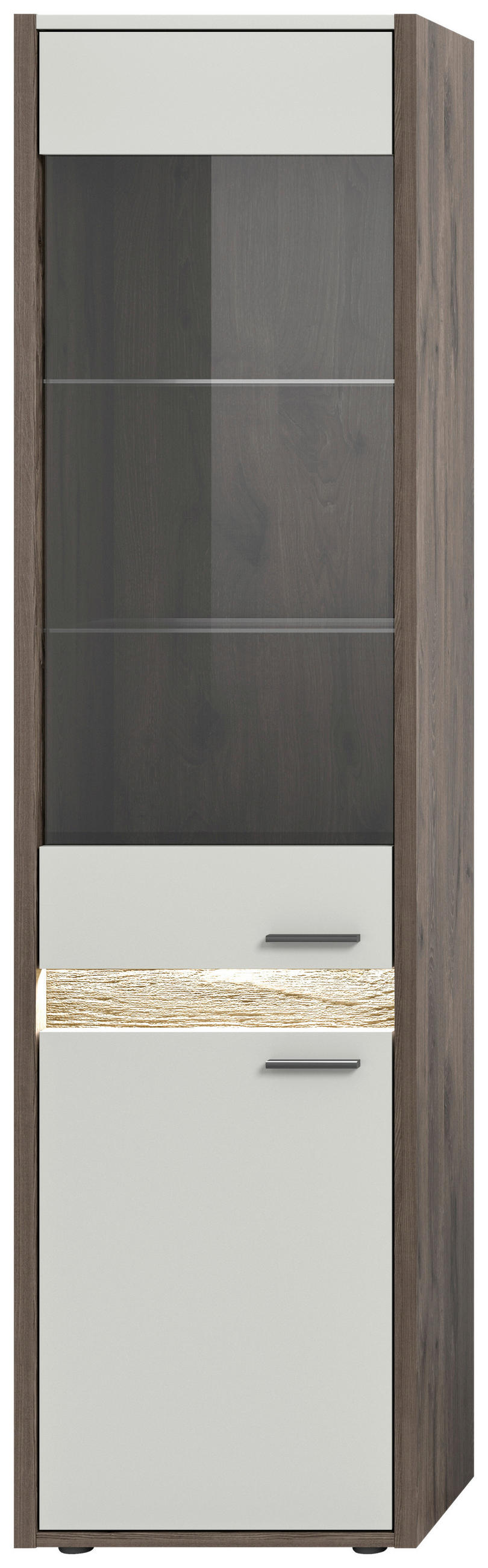 VITRINE  in   - Design, Glas/Holzwerkstoff (198/51/37cm) - MID.YOU