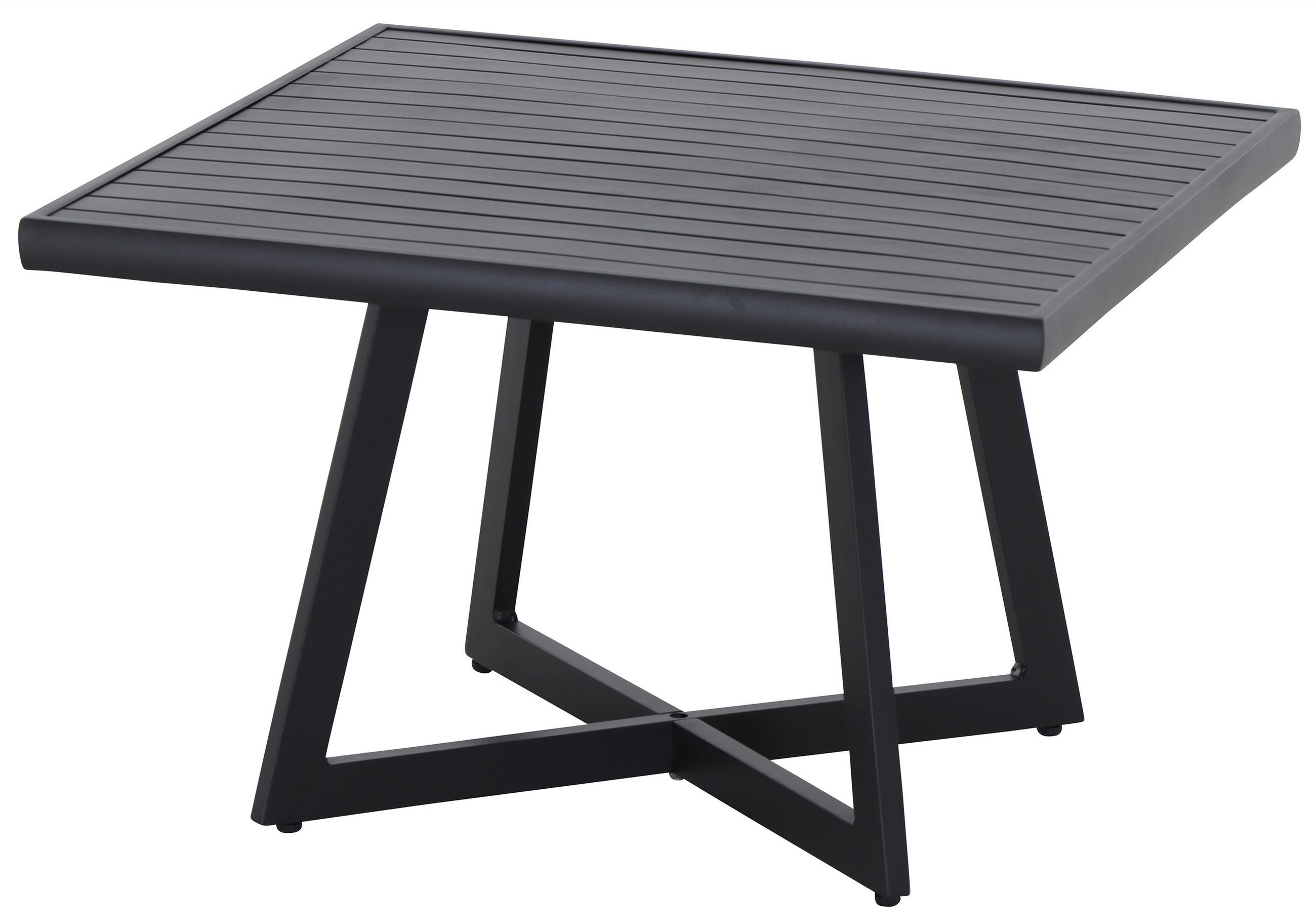 LOUNGETISCH 70/70/45 cm Metall  - Anthrazit, KONVENTIONELL, Metall (70/70/45cm) - Siena Garden