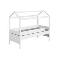 HAUSBETT 90/200 cm Weiss  - Weiss, Konventionell, Holzwerkstoff (90/200cm) - Paidi