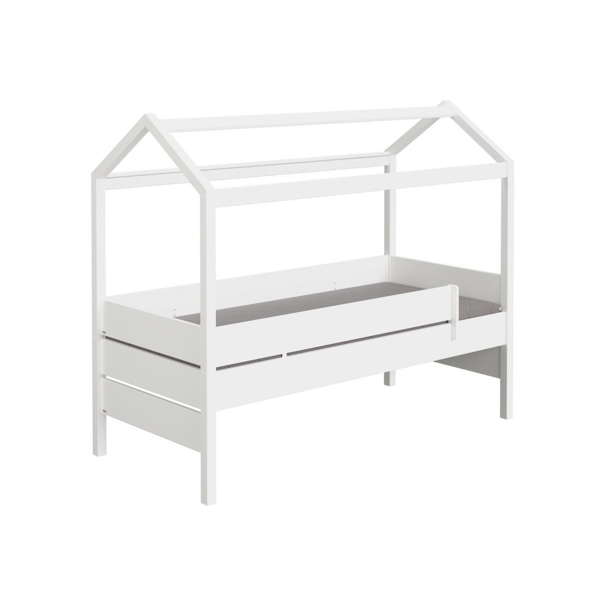HAUSBETT 90/200 cm Weiss  - Weiss, Konventionell, Holzwerkstoff (90/200cm) - Paidi