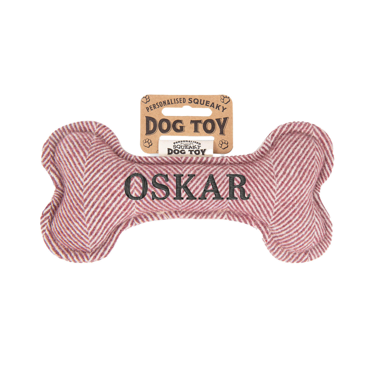 HUNDESPIELZEUG - Rot, Trend, Textil (20/4/10cm)