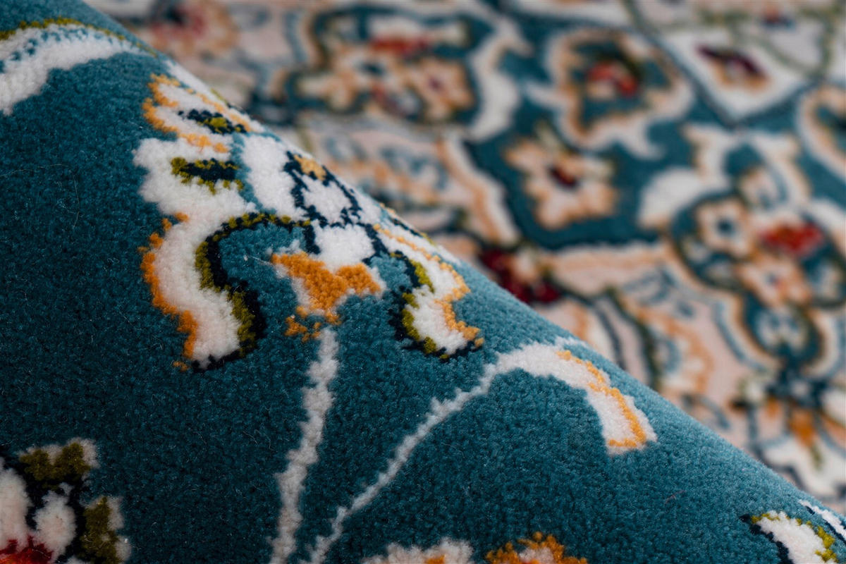 TEPPICH 160/230 cm Scotland - Edinburgh Blau Multicolor  - Multicolor, KONVENTIONELL, Textil (160/230cm)