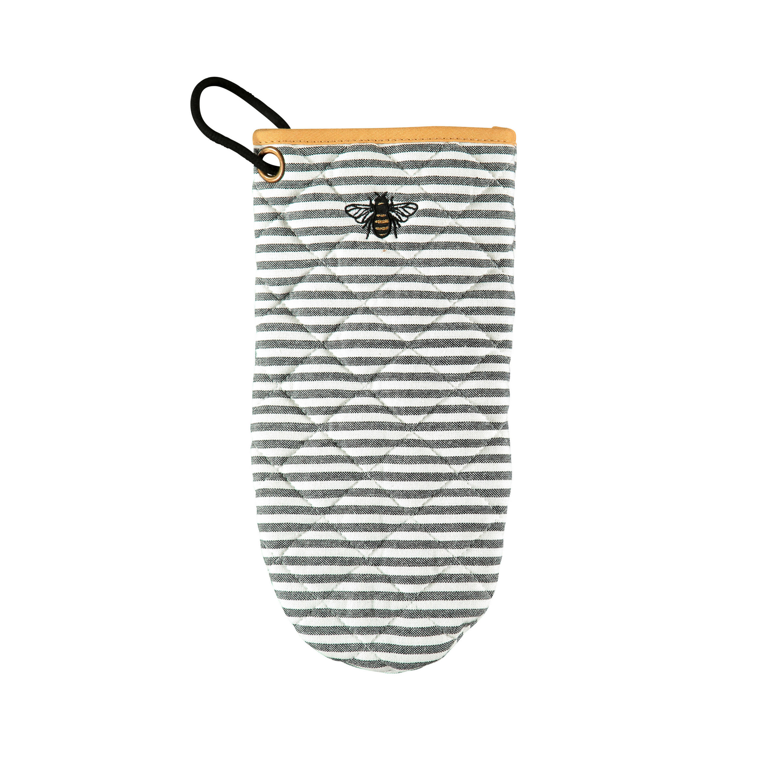 GRYTVANTE svart, vit  - vit/svart, Basics, textil (15/30/1cm)