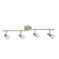 LED-STRAHLER Kevin 70,5/9/12,6 cm   - Nickelfarben, Basics, Metall (70,5/9/12,6cm) - Boxxx