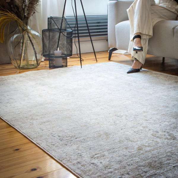 VINTAGE-TEPPICH 140/200 cm My Everest Beige  - Beige, Basics, Textil (140/200cm) - Obsession