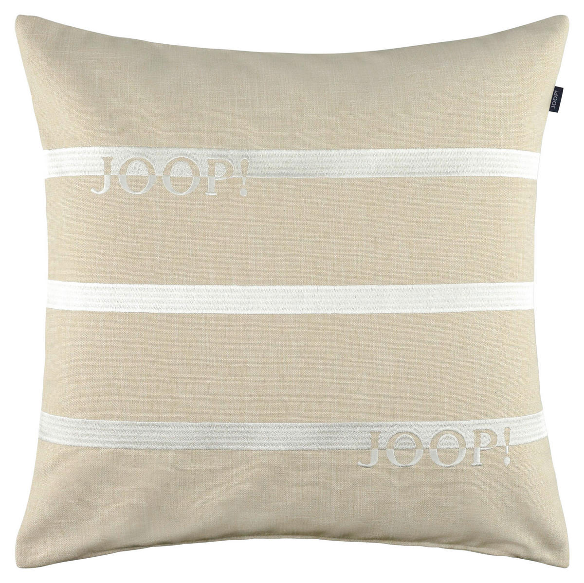 KISSENHÜLLE J!Trace natur 50/50 cm  - Creme/Naturfarben, Design, Textil (50/50cm) - Joop!