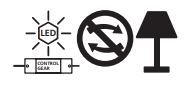 LED-DECKENLEUCHTE 57,5/57,5/6 cm   - Schwarz/Braun, Natur, Holz/Metall (57,5/57,5/6cm)