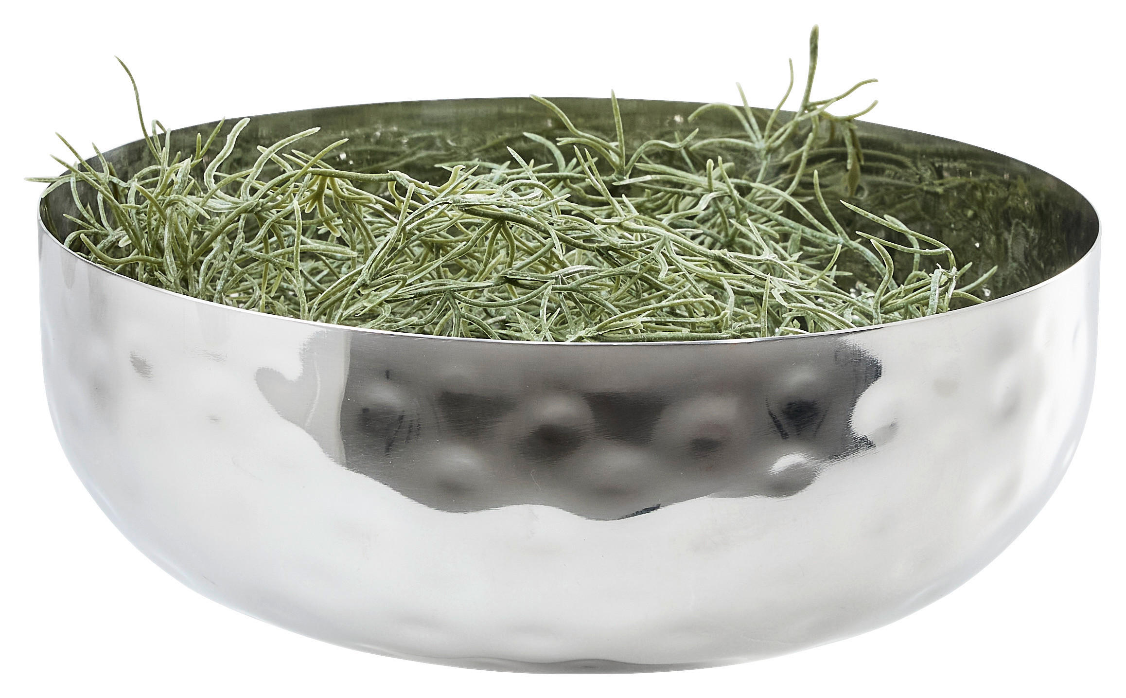 Ambia Home Dekoschale Silber 25 cm