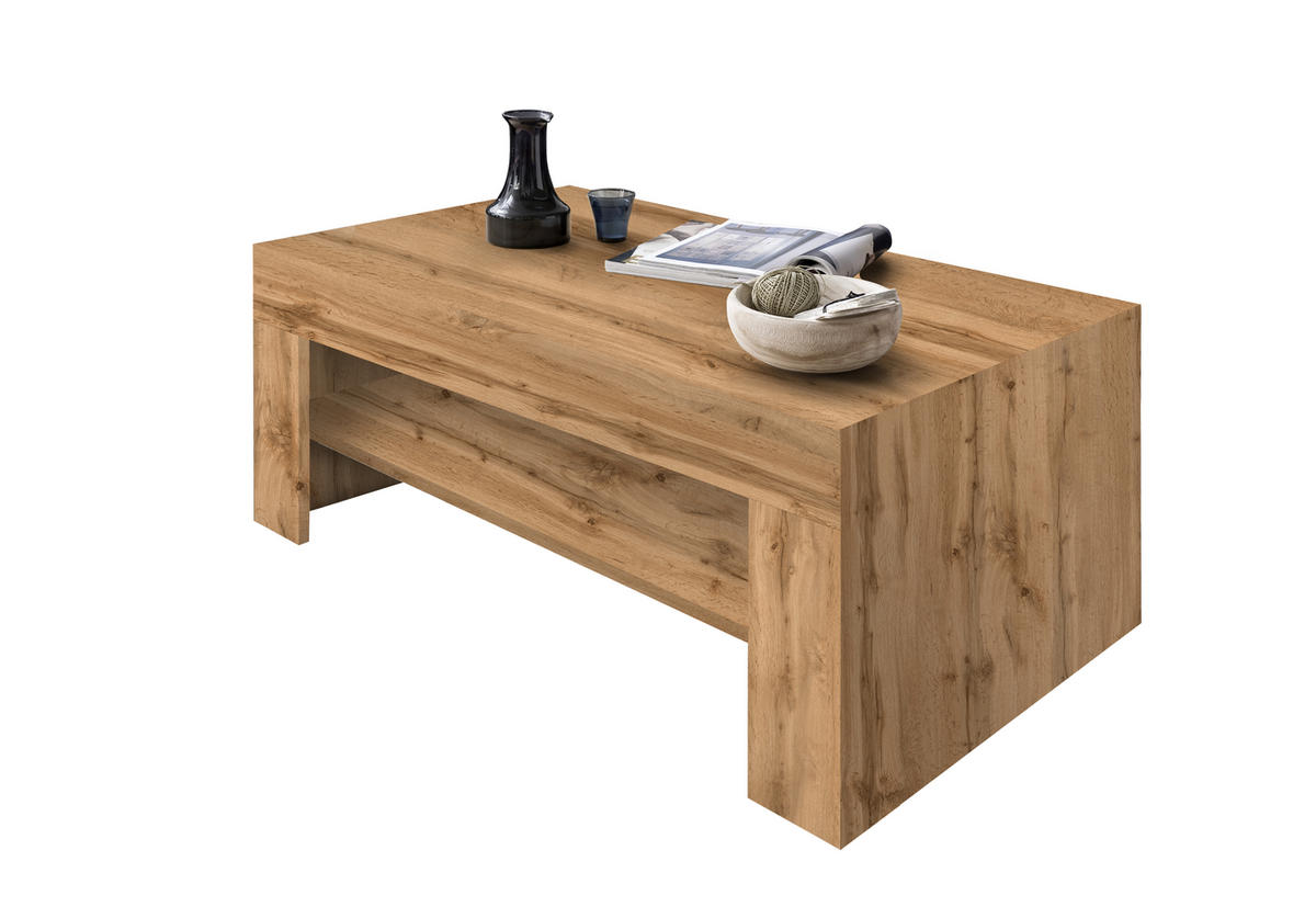 KLUB STOČIĆ 100/43/53,2 cm  boja hrasta  - boja hrasta, Moderno (100/43/53,2cm) - Carryhome