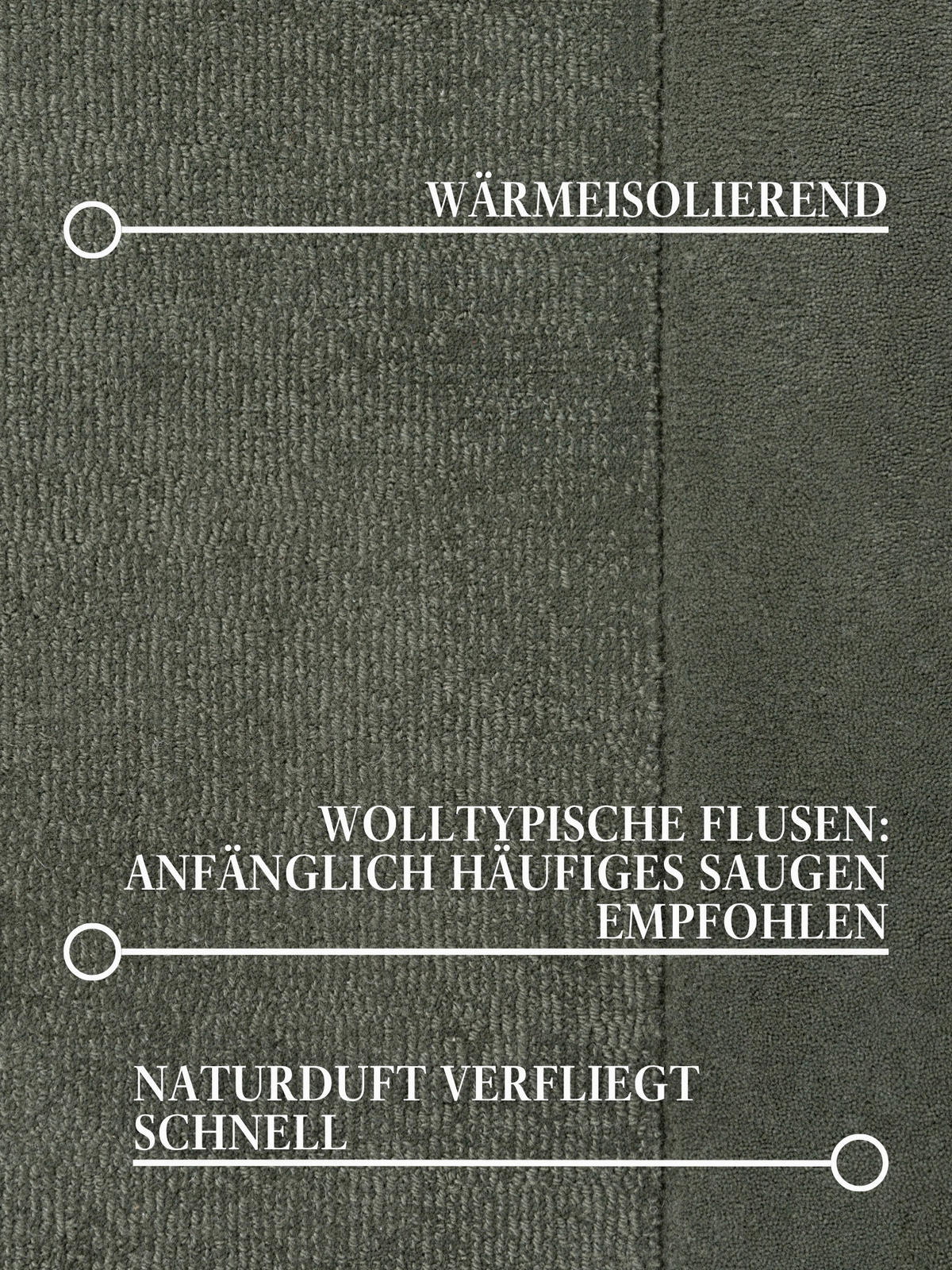 WOLLTEPPICH 80/150 cm Kollektion 1812 Grau rechteckig  - Grau, Basics, Textil (80/150cm) - Villeroy & Boch