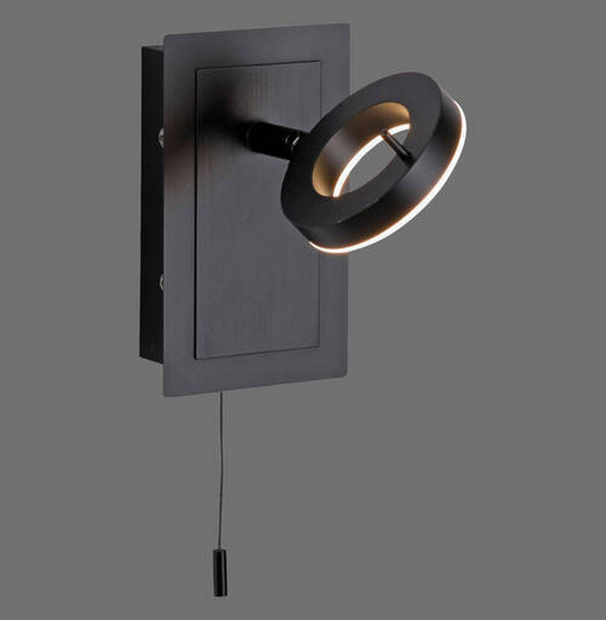 BADEZIMMER-WANDLEUCHTE - Anthrazit, Design, Kunststoff/Metall (16,5/13,5/19,5cm) - Paul Neuhaus