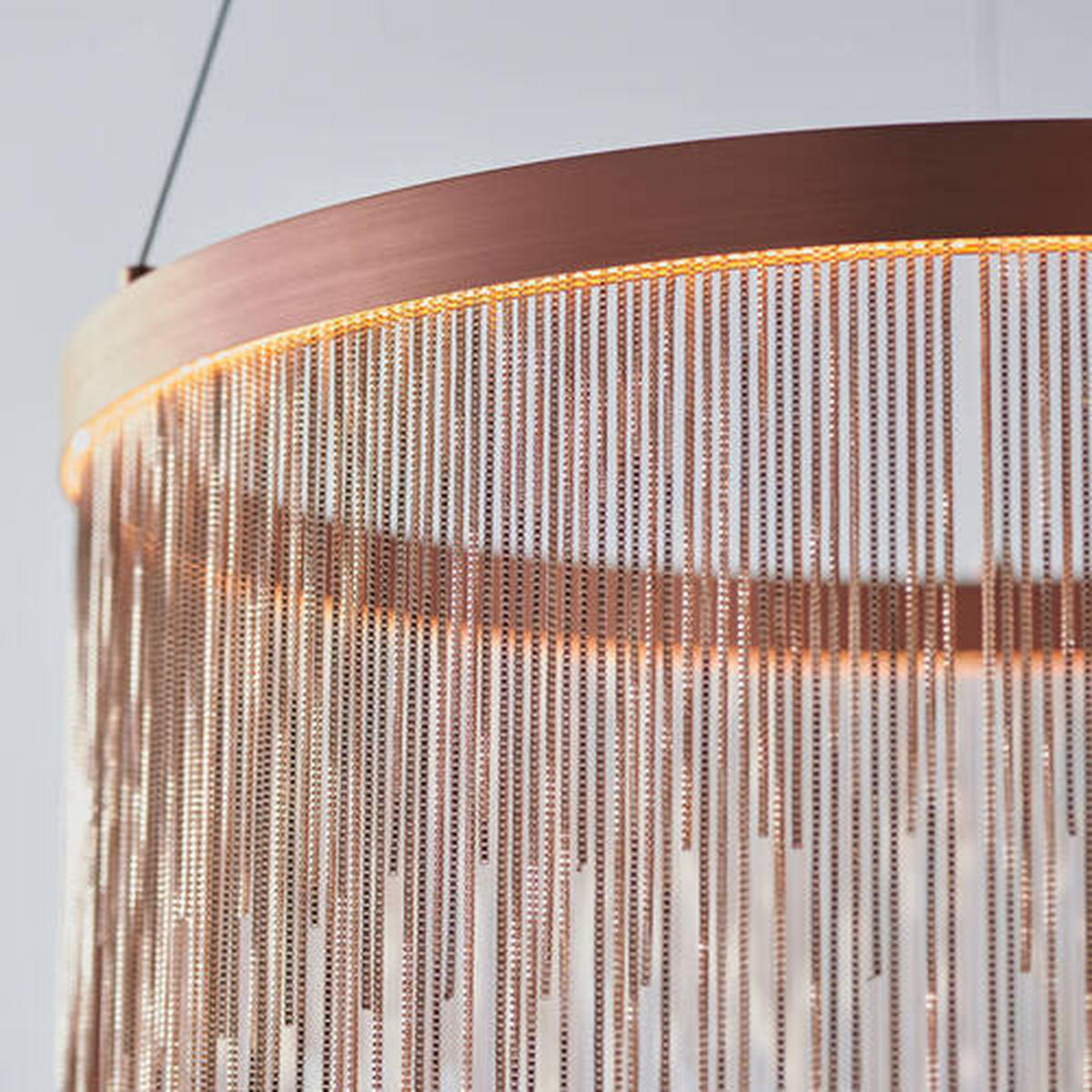 LED-HÄNGELEUCHTE 45/170 cm  - Kupferfarben, Basics, Metall (45/170cm) - ENDON