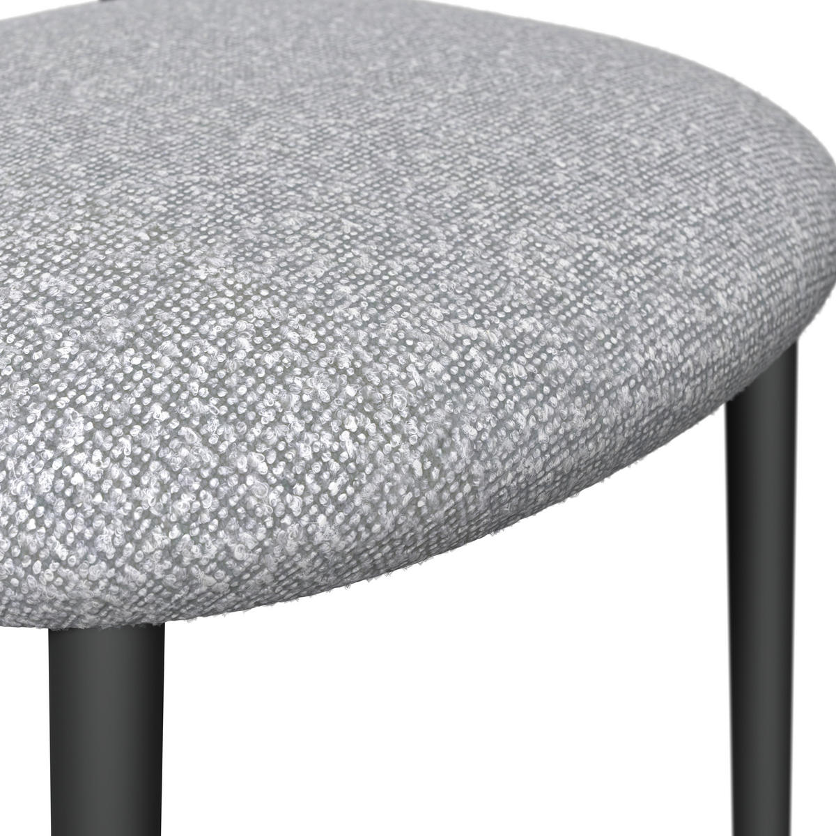 GARTENSTUHL Aluminium Anthrazit, Grau  - Anthrazit/Grau, MODERN, Textil/Metall (57/78/57cm) - Ambia Garden