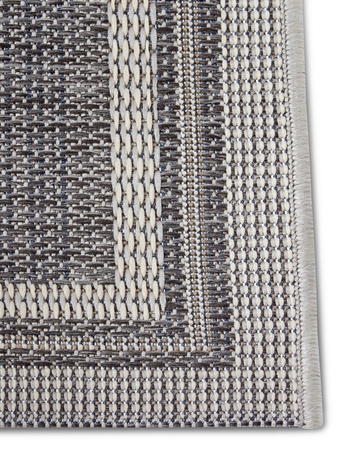 OUTDOORTEPPICH 190/290/290 cm Clyde Grau, Beige  - Beige/Grau, Design, Kunststoff/Textil (190/290/290cm) - Novel