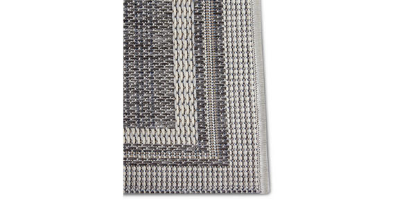 OUTDOORTEPPICH 115/170/170 cm Clyde Grau, Beige  - Beige/Grau, Design, Kunststoff/Textil (115/170/170cm) - Novel