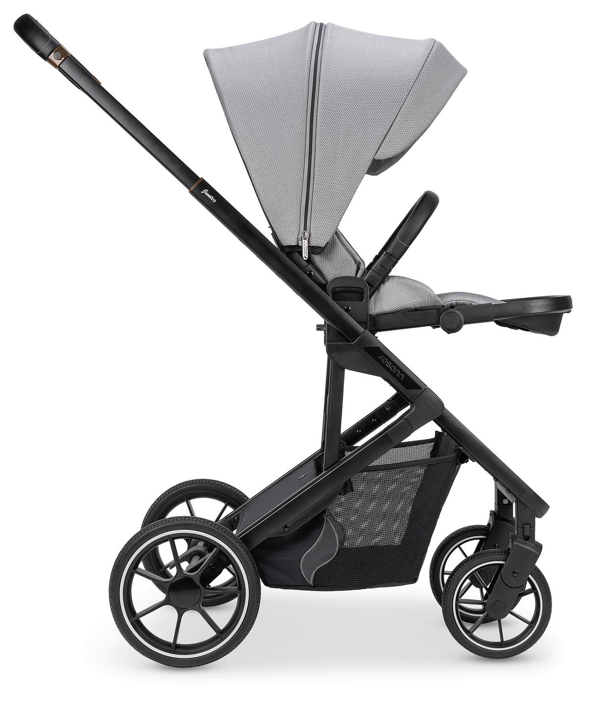 KOMBIKINDERWAGEN  Juntos  Rock  - Hellgrau, Basics (84/97,5/53,5cm) - Osann