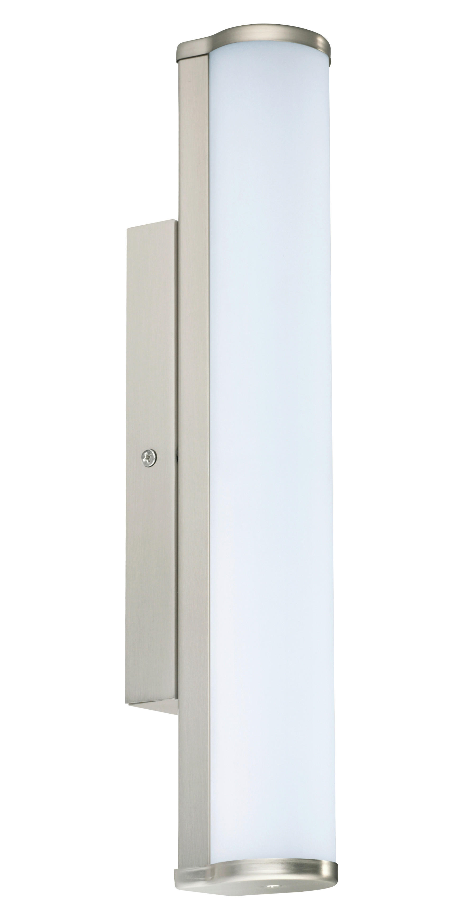 LED NÁSTENNÁ LAMPA, 35 cm - biela, Design, kov/sklo (35cm)