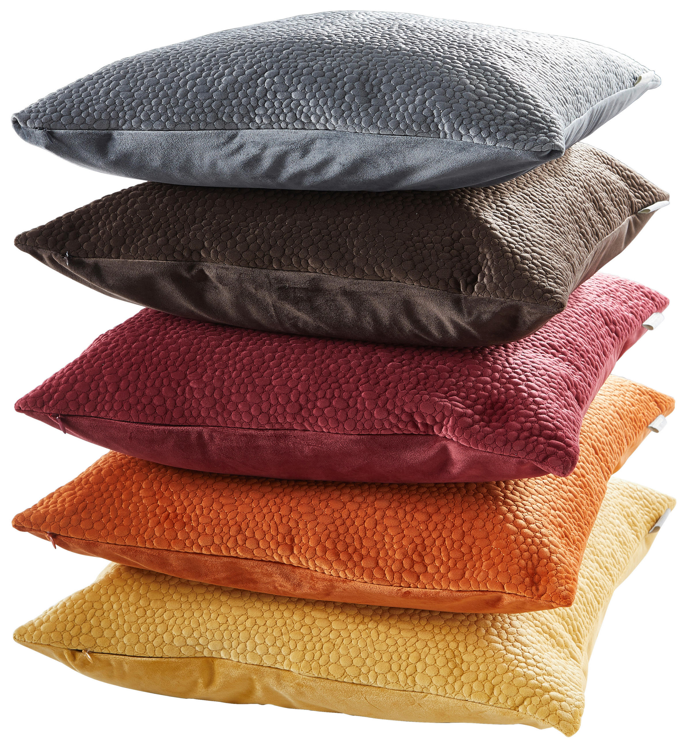 KISSENHÜLLE Tenuta 50/50 cm  - Goldfarben, Basics, Textil (50/50cm) - Novel