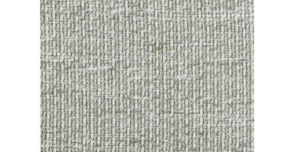 ECKSOFA  in Flachgewebe Silberfarben  264/185 cm  - Silberfarben/Schwarz, Design, Kunststoff/Textil (264/185cm) - Belluti